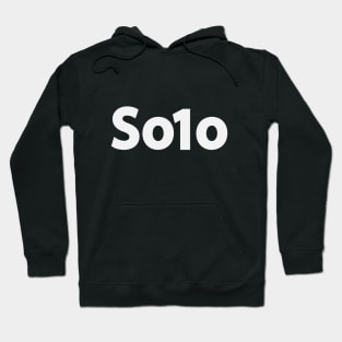 Solo being solo  typographic artwork Hoodie